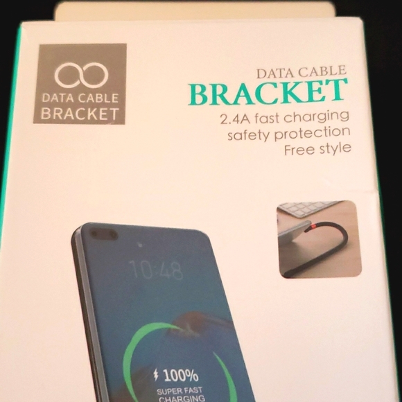 Universal 2.4A Fast Charging Data Cable Bracket TYPE C - Picture 5 of 7